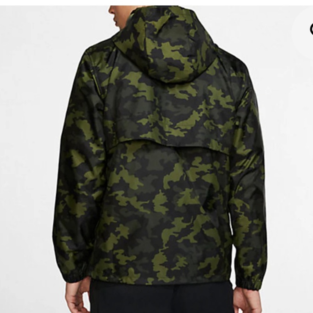 Nike Camo Men's Jacket Windbreaker Sz M Gorpcore Outdoorcore Streetwear Utility